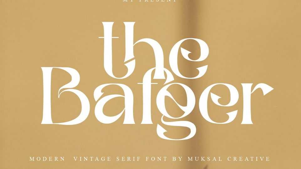 The Bafger Font › Fontesk