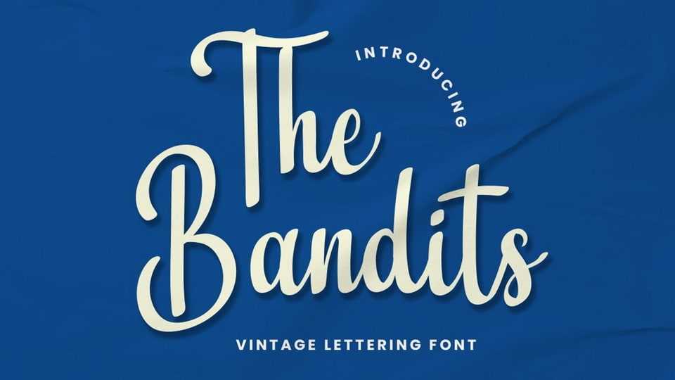 The Bandits Font › Fontesk