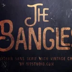 The Bangles - Vintage Font