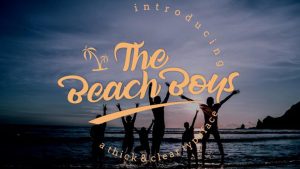 The Beach Boys Font › Fontesk