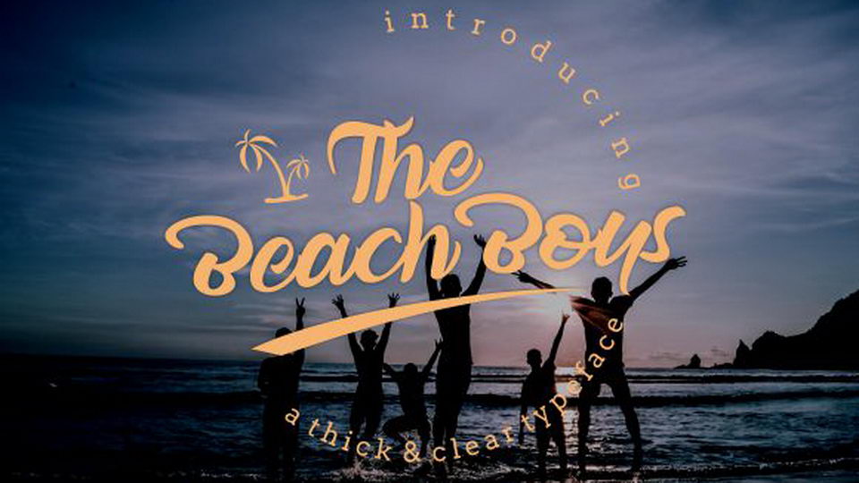 The Beach Boys Font › Fontesk