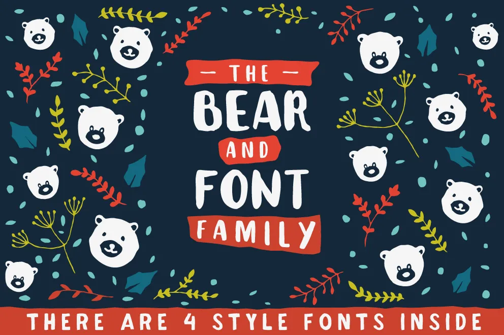 The Bear Font Family