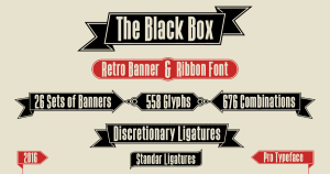 The Black Box Font
