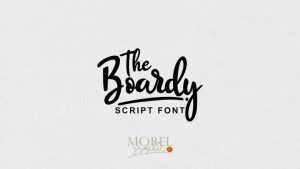 The Boardy Font › Fontesk
