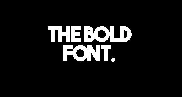The Bold Sans Font
