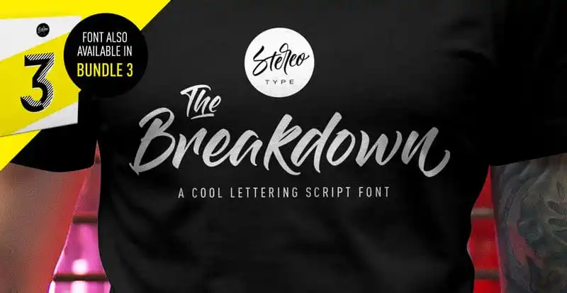 The Breakdown Script Font