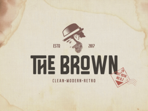 The Brown Typeface