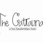The Cattalina Handwritten Font