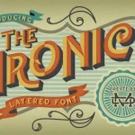 The Chronicle Layered Font