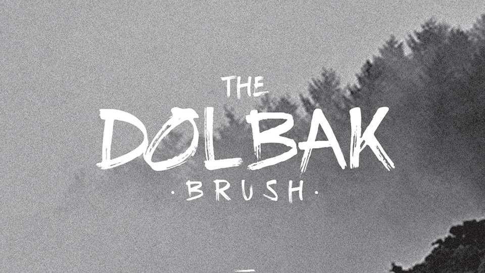 The Dolbak Brush Font › Fontesk