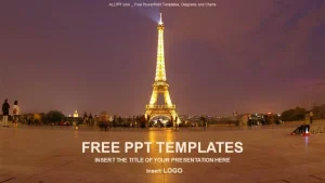 The Eiffel Tower-Recreation PowerPoint Templates