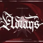 The Eldians Blackletter Font