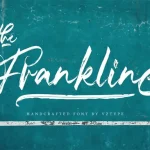 The Frankline Brush Font