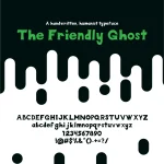 The Friendly Ghost Font