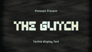 The Glitch Font › Fontesk