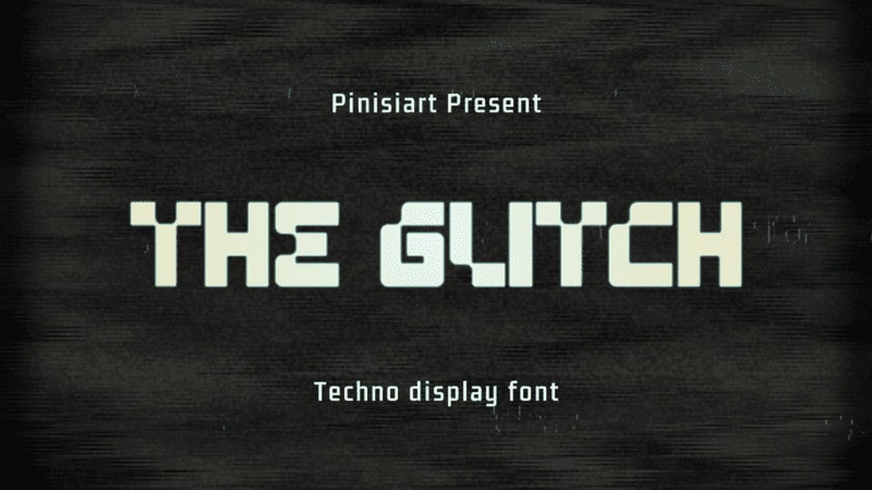 The Glitch Font › Fontesk