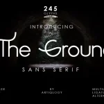 The Ground Font - Fonte Grátis The Ground Font