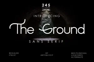 The Ground Font