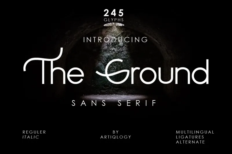 The Ground Font