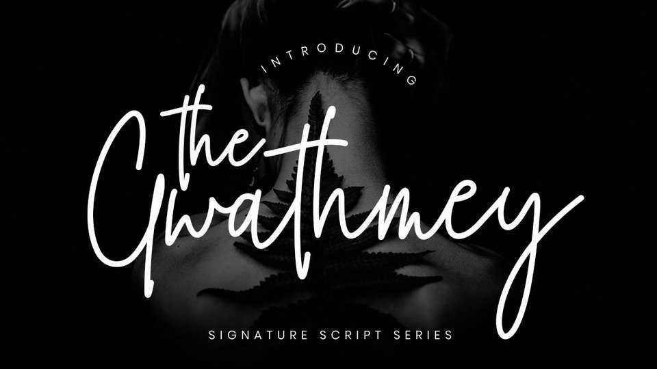 The Gwathmey Script Font › Fontesk