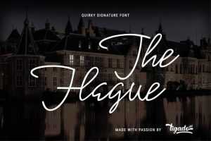 The Hague Handwritten Font