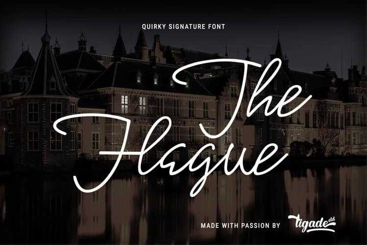 The Hague Handwritten Font