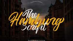 The Hamburg Script Font › Fontesk