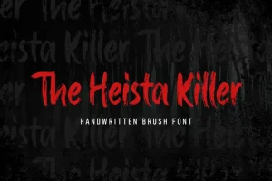 The Heista Killer Font