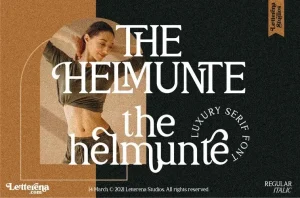 The Helmunte Serif Font
