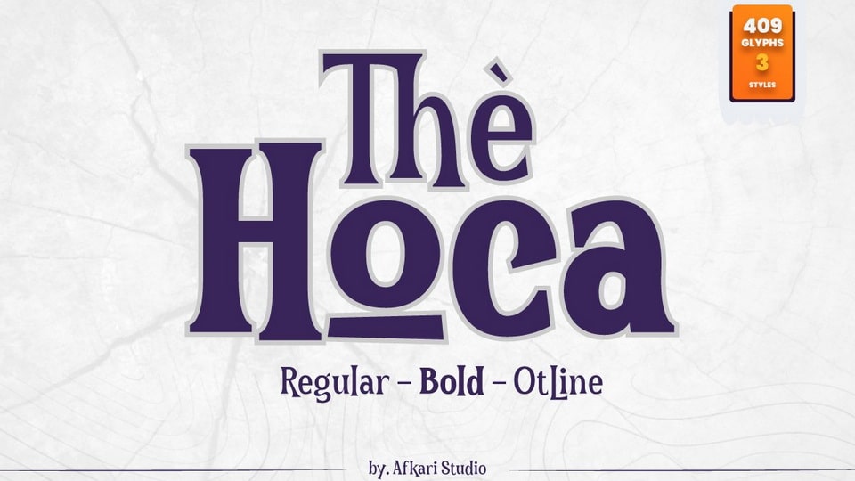 The Hoca Font › Fontesk