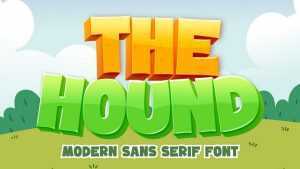 The Hound Font › Fontesk