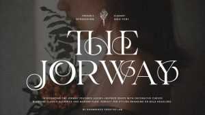 The Jorway Font › Fontesk