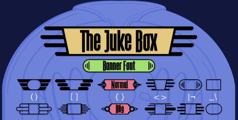 The Juke Box Font