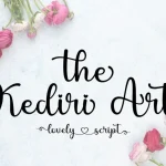 The Kediri Art Font