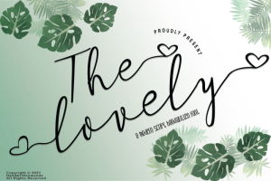 The Lovely Font