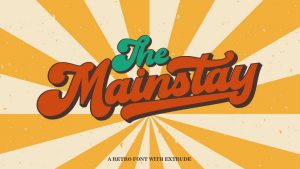 The Mainstay Font › Fontesk