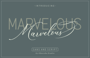 The Marvelous Font Duo