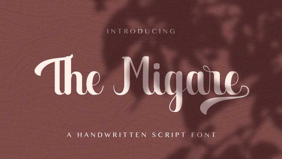 The Migare Font › Fontesk