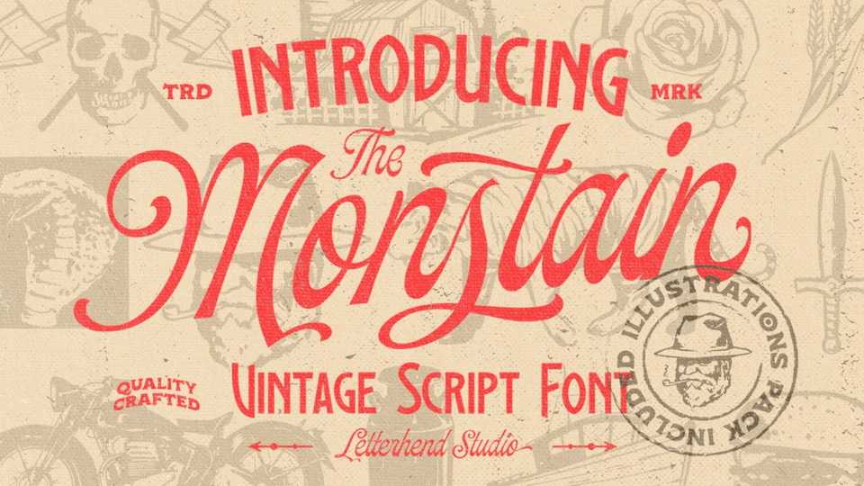 The Monstain Font › Fontesk