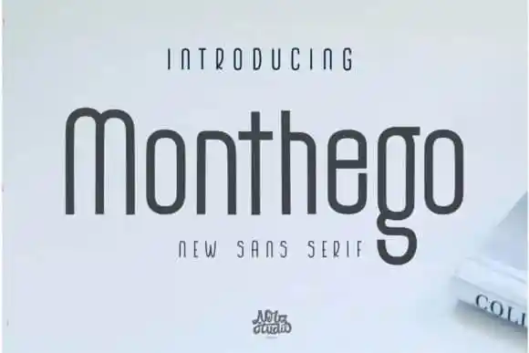 The Monthego Sans Serif Font