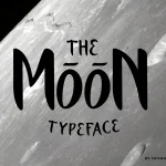 The Moon Typeface