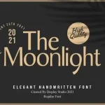 The Moonlight Sans Serif Font