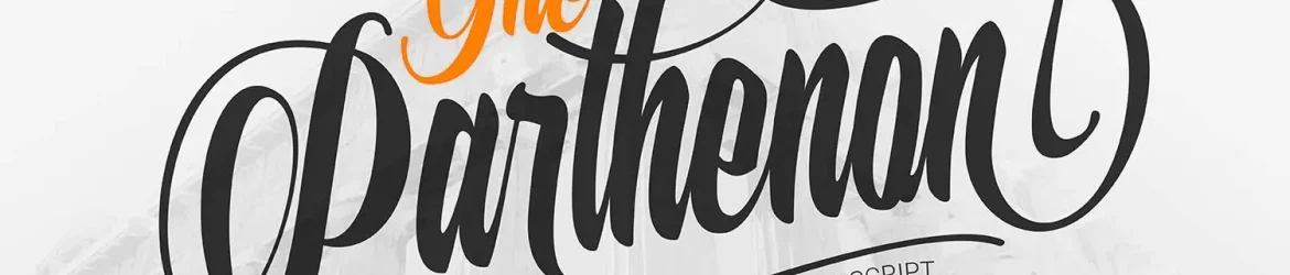 The Parthenon Script Font