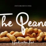 The Peanut Script Font