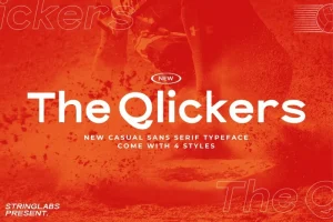 The Qlickers Sans Serif Font Family