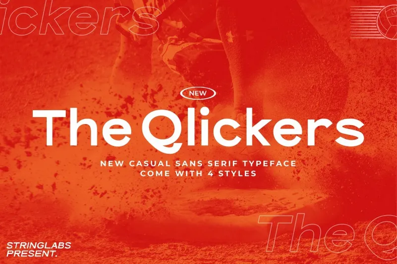 The Qlickers Sans Serif Font Family