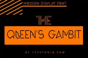 The Queen's Gambit Font