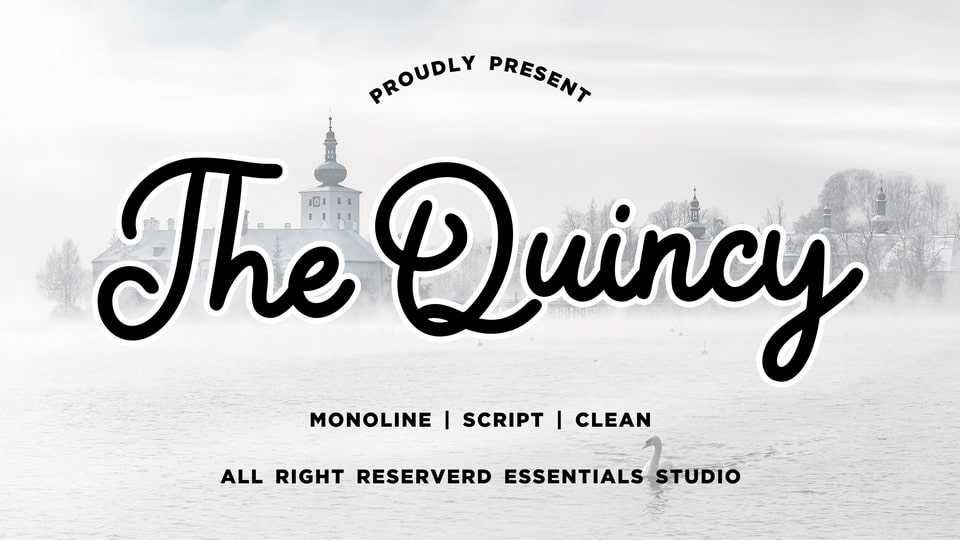 The Quincy Font › Fontesk