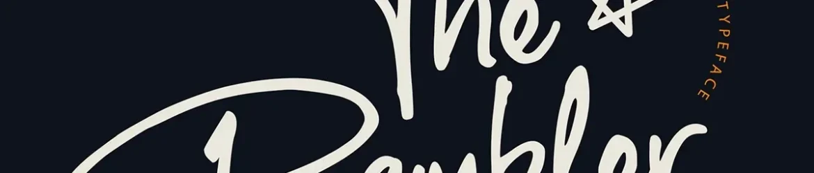 The Rambler Font