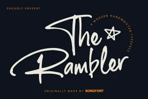 The Rambler Font